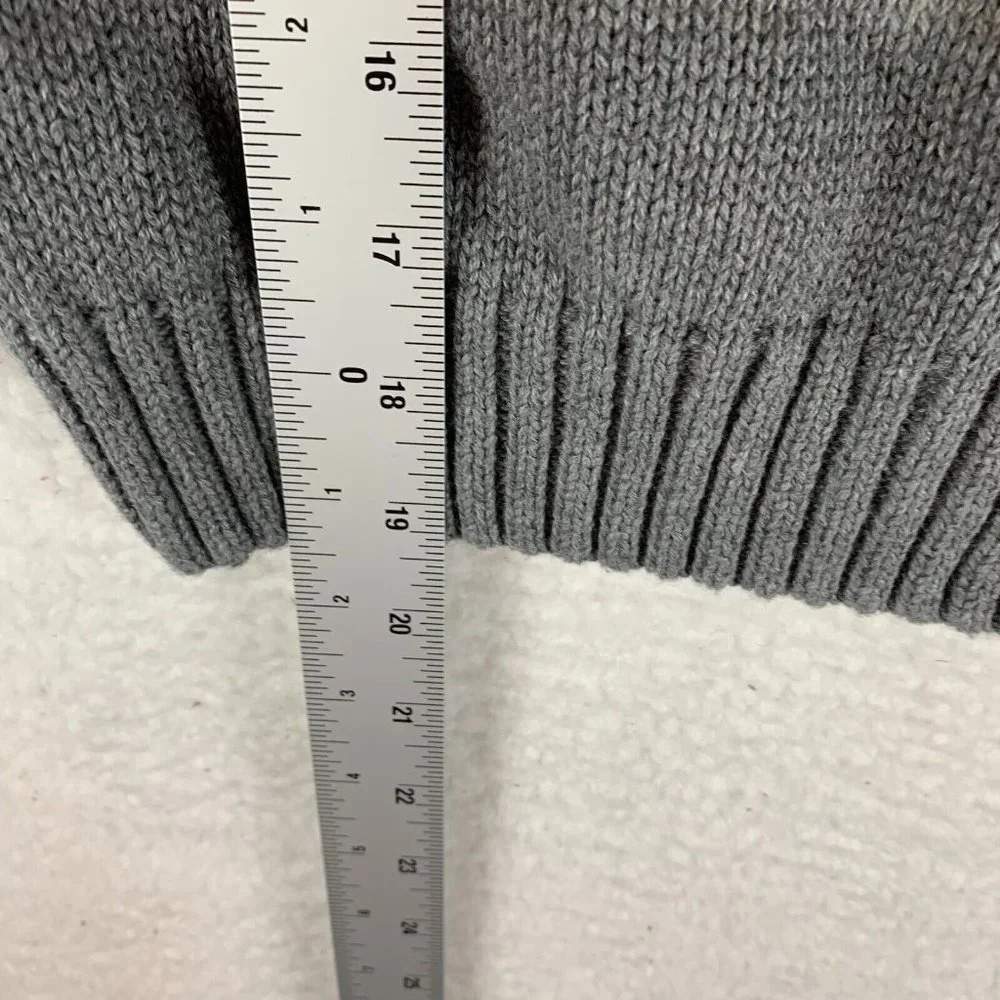 Gymboree Kids Fair Isle Grey Sweater Fleece Neck Lining Size 5-6‎ NWT 6474